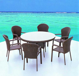 Rattan Dining Set