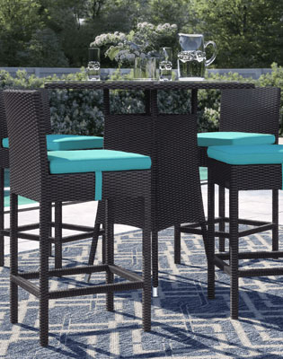 Wicker Bar Furniture