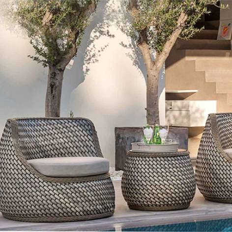 MPOD 110 Wicker Dining Set Manufacturers, Wholesalers, Suppliers in Chandigarh