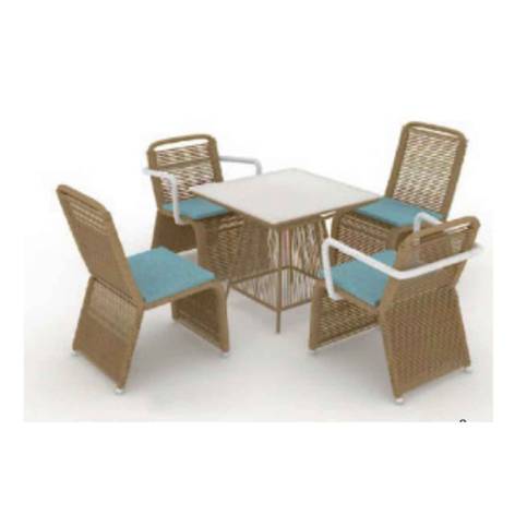 MPOD 111 Wicker Dining Set Manufacturers, Wholesalers, Suppliers in Chandigarh