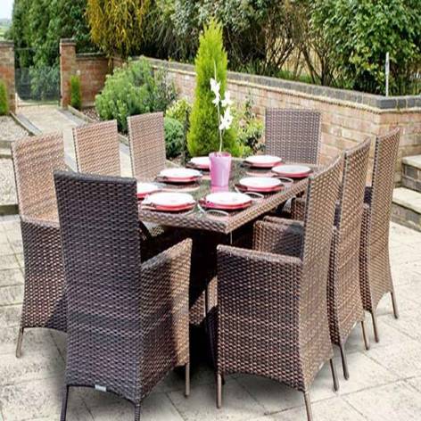 MPOD 81 Rattan Dining Set Manufacturers, Wholesalers, Suppliers in Delhi