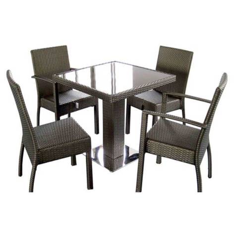 MPOD 82 Rattan Dining Set Manufacturers, Wholesalers, Suppliers in Chandigarh