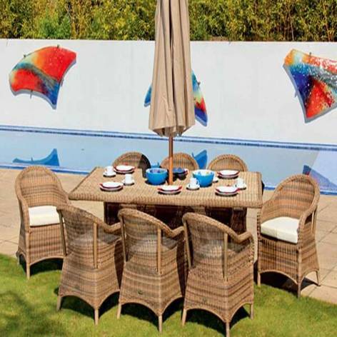 MPOD 88 Rattan Dining Set Manufacturers, Wholesalers, Suppliers in Delhi