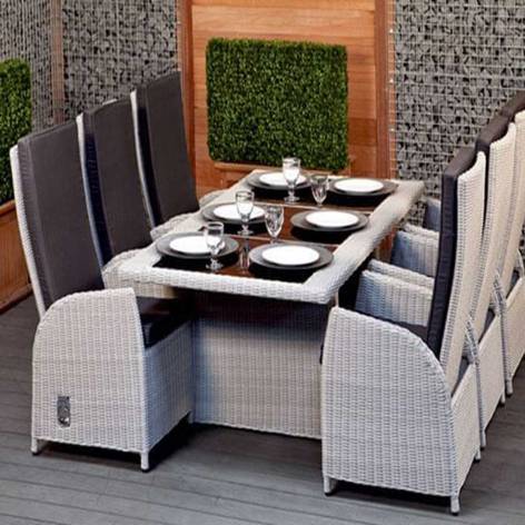 MPOD 96 Rattan Dining Set Manufacturers, Wholesalers, Suppliers in Chandigarh