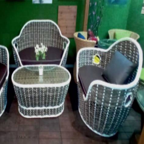 MPOS 141 Wicker Sofa Set Manufacturers, Wholesalers, Suppliers in Andhra Pradesh