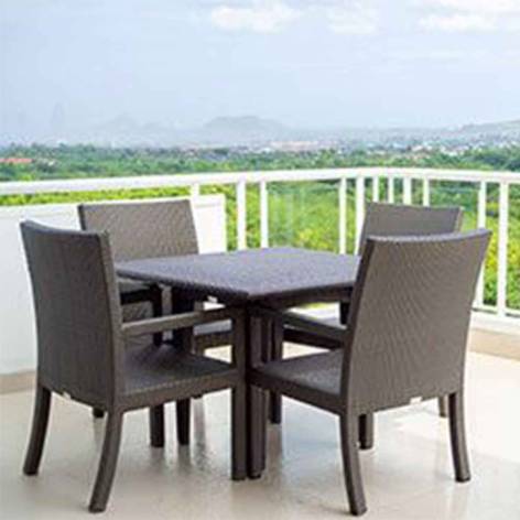 Wicker Dinning Set 4 Manufacturers, Wholesalers, Suppliers in Andaman And Nicobar Islands